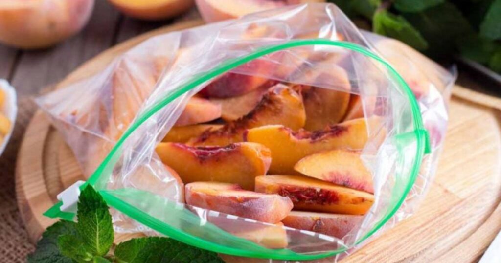 Labeling and Storing Peaches