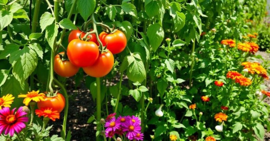 The Benefits of Companion Planting for Tomatoes