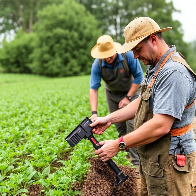 Modern Tools Improve Crop Production