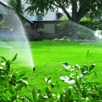 what is spray irrigation