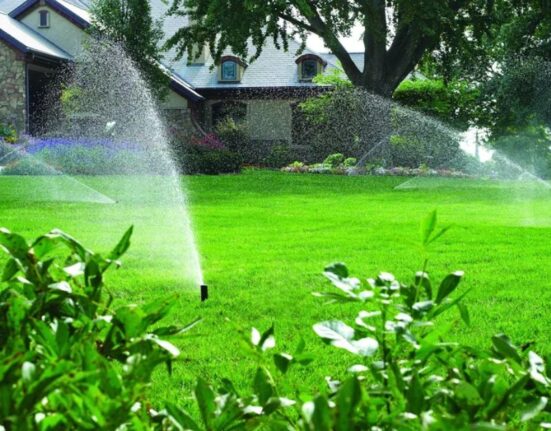 what is spray irrigation