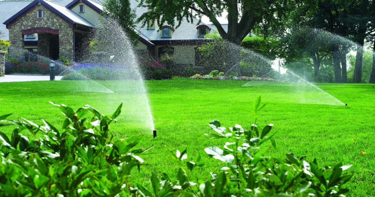 what is spray irrigation