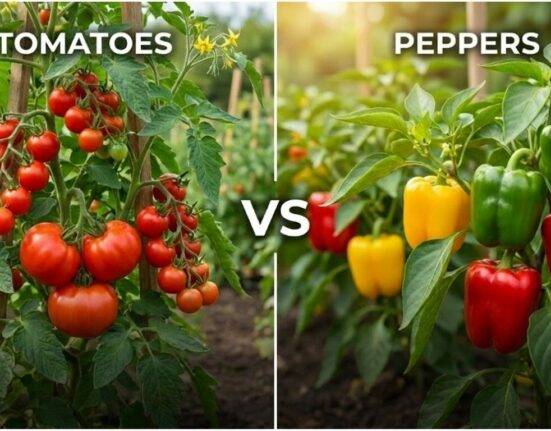 Tomatoes vs Peppers